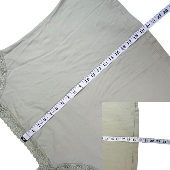 Venezia (Lane Bryant) Lacy Tank Top Plus Size 14/16 Beige - Picture 12 of 12